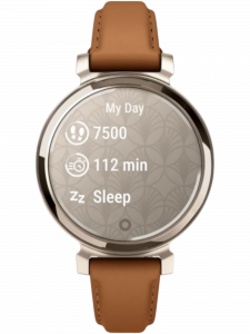 Смарт-часы Garmin Lily 2 Classic, рыжевато-коричневый кожаный ремешок