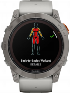 Смарт-часы Garmin fenix 7X Pro Sapphire Solar Edition, 51 мм, силиконовый ремешок цвета «серый туман»/«жжёный апельсин»