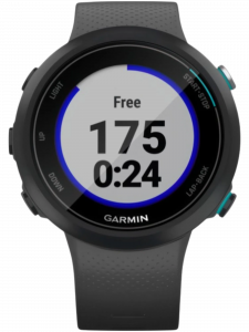 Смарт-часы Garmin Swim 2, силиконовый ремешок сланцевого цвета