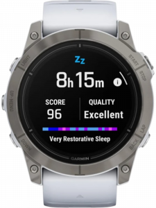 Смарт-часы Garmin epix Pro (Gen 2) Sapphire Edition, 51 мм, силиконовый ремешок цвета «Уайтстоун»