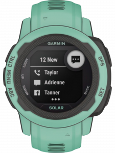 Смарт-часы Garmin  Instinct 2S Solar, 40 мм, силиконовый ремешок цвета «южные тропики»