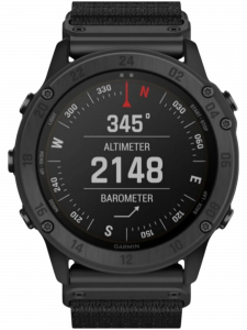 Смарт-часы Garmin tactix Delta Solar Edition, чёрный нейлоновый ремешок, чёрный силиконовый ремешок