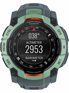Смарт-часы Garmin Instinct 3, 50 мм, AMOLED, силиконовый ремешок  сумеречного цвета