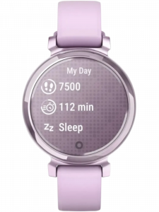 Смарт-часы Garmin  Lily 2, сиреневый силиконовый ремешок