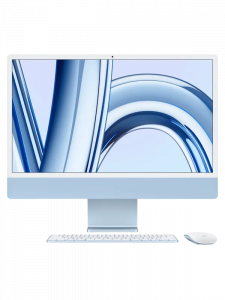 Apple iMac 24" Retina 4,5K (M3 8C CPU, 8C GPU) 8Gb/256Gb Синий (MQRC3)