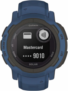 Смарт-часы Garmin  Instinct 2 Solar, 45 мм, силиконовый ремешок цвета «морской прилив»
