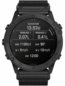 Смарт-часы Garmin tactix Delta Solar Edition Ballistics, чёрный нейлоновый ремешок, чёрный силиконовый ремешок