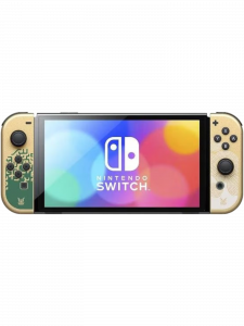 Игровая консоль Nintendo Switch OLED – The Legend of Zelda: Tears of the Kingdom Edition золотистый
