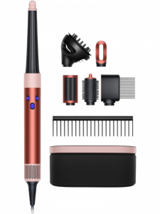 Стайлер Dyson Airwrap Complete Long i.d. HS08 (Curly+Coily) для кудрявых волос Бронзовый/Розовый