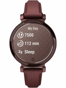 Смарт-часы Garmin Lily 2 Classic, кожаный ремешок цвета «красная шелковица»