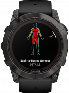 Смарт-часы Garmin fenix 7X Pro Solar Edition, 51 мм, чёрный силиконовый ремешок