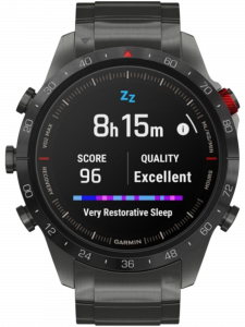 Смарт-часы Garmin MARQ Athlete Performance Edition, гибридный блочный браслет, силиконовый ремешок цвета «красная плазма»