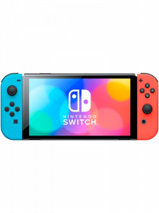 Игровая консоль Nintendo Switch OLED красный, синий