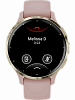 Смарт-часы Garmin VENU 3S, розовые с золотистым безелем, 41 мм