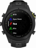 Смарт-часы Garmin MARQ Athlete Carbon Edition, чёрный силиконовый ремешок