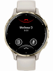 Смарт-часы Garmin Venu 3S, 41 мм, силиконовый ремешок цвета «слоновая кость»