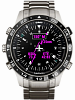 Смарт-часы Garmin MARQ Aviator, титановый блочный браслет, чёрный силиконовый ремешок