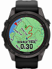 Смарт-часы Garmin fenix 7S Pro Sapphire Solar Edition, 42 мм, светло-песочный силиконовый ремешок