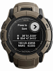 Смарт-часы Garmin Instinct 2X Solar Tactical Edition, 50 мм, силиконовый ремешок цвета «койот»