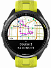Смарт-часы Garmin Forerunner 965, черные, темно-серый DLC титановый безель, с желто-черным ремешком, 47 мм