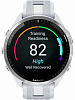 Смарт-часы Garmin  Forerunner 965, силиконовый ремешок цвета «Уайтстоун»/«серая пудра»