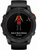 Смарт-часы Garmin  fenix 7 Pro Solar Edition, 47 мм, чёрный силиконовый ремешок