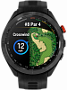 Смарт-часы Garmin Approach S70, 47 мм, чёрный силиконовый ремешок