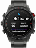 Смарт-часы Garmin MARQ Athlete Performance Edition, гибридный блочный браслет, силиконовый ремешок цвета «красная плазма»
