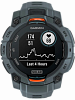 Смарт-часы Garmin Instinct 3, 45 мм, Solar, силиконовый ремешок сумеречного цвета