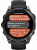 Смарт-часы Garmin  fenix 8, 51 мм, AMOLED, сталь, чёрный силиконовый ремешок