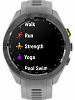 Смарт-часы Garmin Approach S70, 42 мм, силиконовый ремешок цвета «серая пудра»