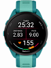 Смарт-часы Garmin  Forerunner 165 Music, силиконовый ремешок цвета бирюзовый/«аква»